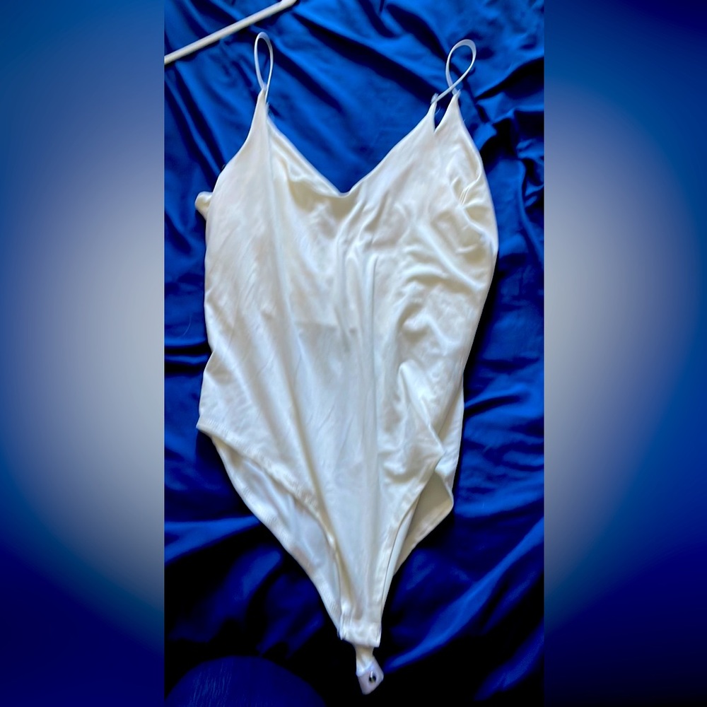 White tank top body suit